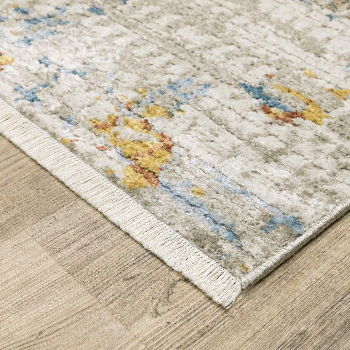 Bauer Beige Multi-Colored Casual Rug