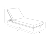 Geneve Lounger Palazzo Cream