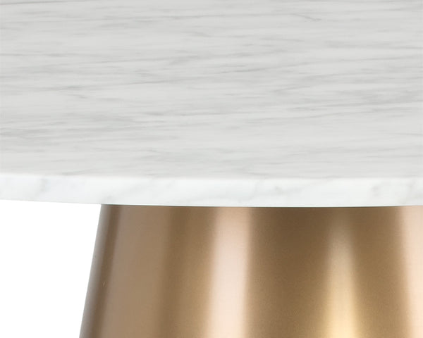 Damon Bistro Gold - 35.5" Table