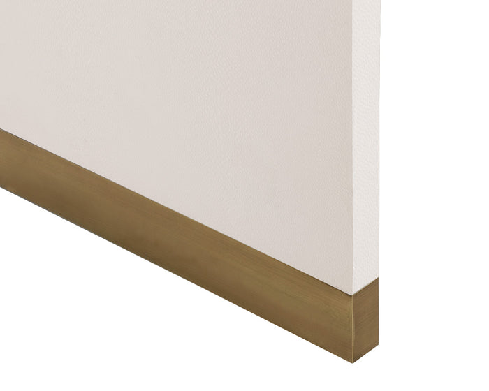 Ilona Oyster Shagreen Desk