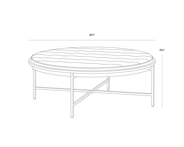 Ethel Round - Piccolo Pebble Ottoman