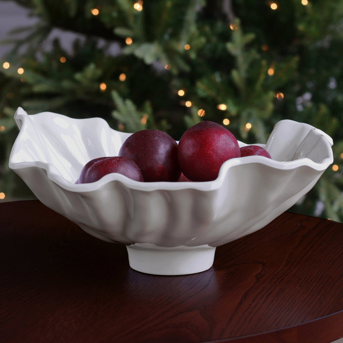 Vida Bloom Medium Bowl - Bowl Top View | Bone & Brass