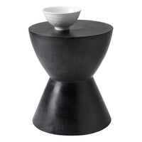 Logan End Black Table
