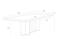 Salix 102" Dining Table