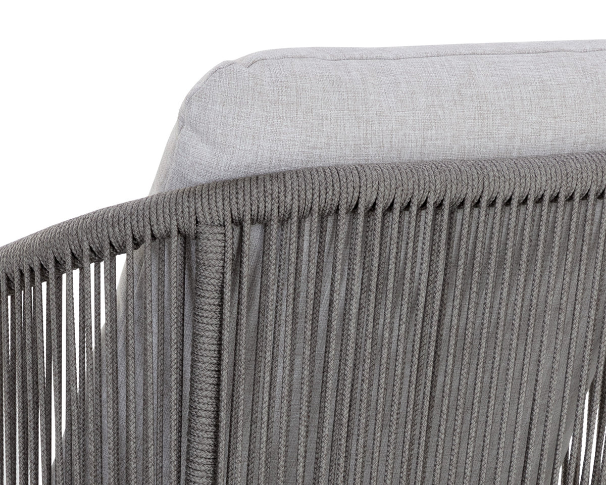 Allariz Dining Warm Grey - Gracebay Light Grey Armchair