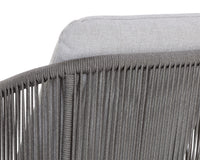 Allariz Dining Warm Grey - Gracebay Light Grey Armchair
