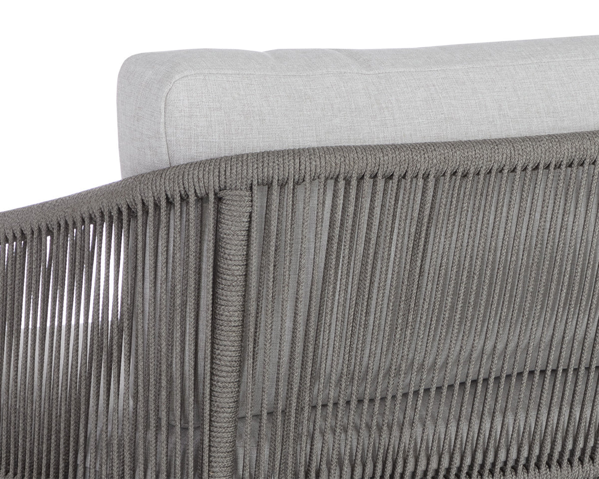 Allariz Warm Grey - Gracebay Light Grey Sofa