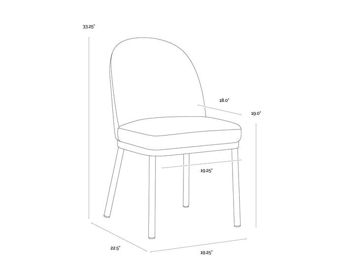 Lavania Meg Taupe / Porcini Taupe Dining Chair