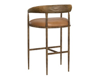 Zanatta Barstool Tan Leather