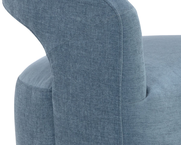 Lloret Wheeled Dining Danny Iceberg Armchair