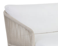 Allariz Greige - Stinson White Sofa