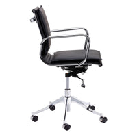 Morgan Office Chair - Onyx - Chair Detail | Bone & Brass