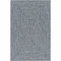 Chesapeake Bay Blue & Cream Outdoor Rug