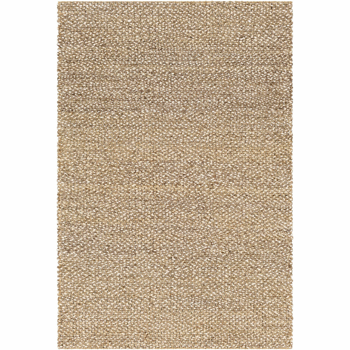 Curacao Taupe & Cream Jute Rug