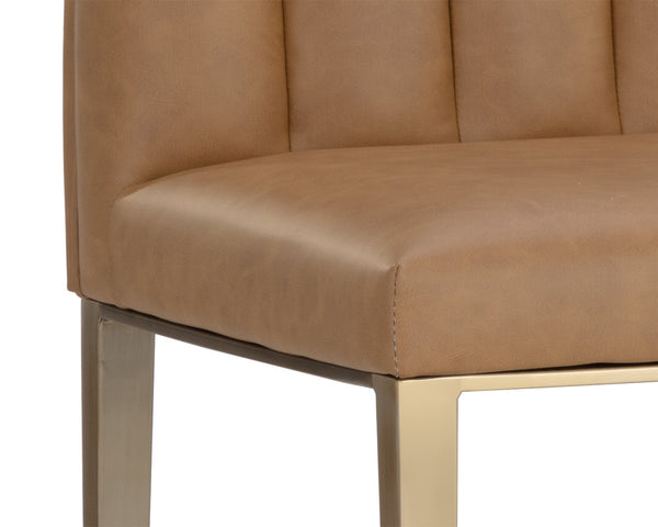 Wilbur Barstool Milliken Cognac