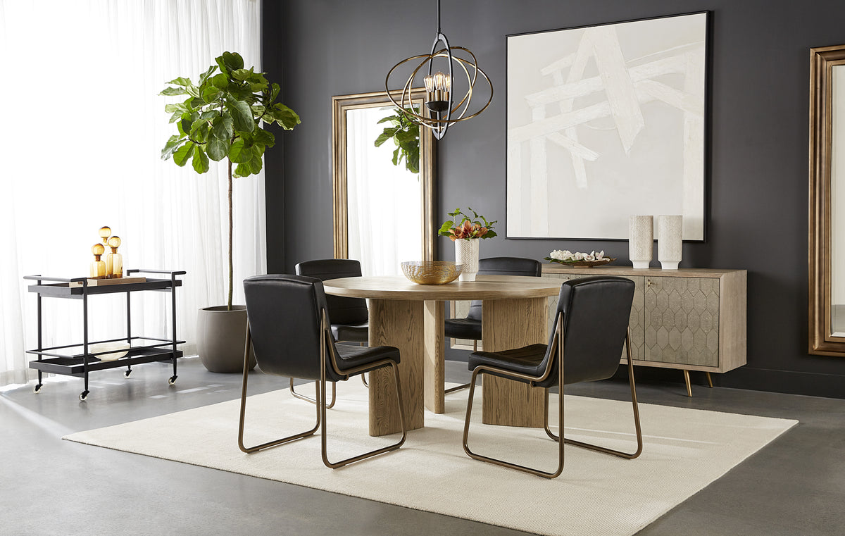 Livingston Bar Cart Black