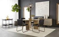 Livingston Bar Cart Black