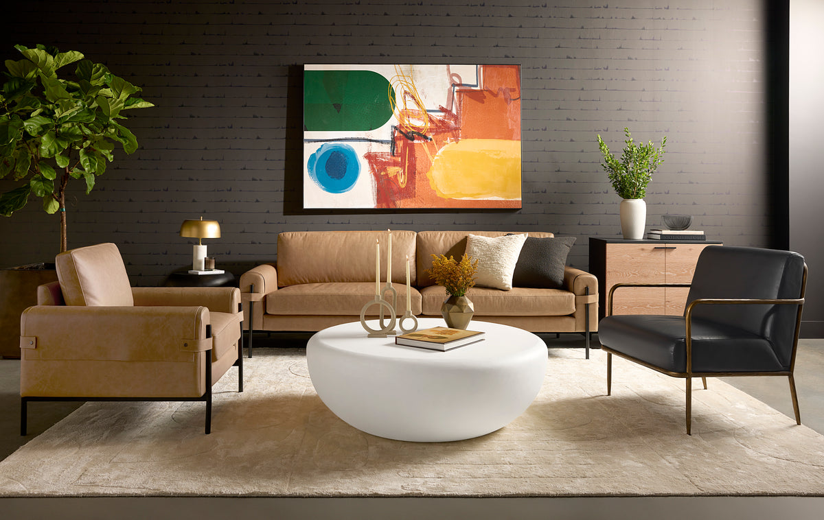Iolite White Coffee Table