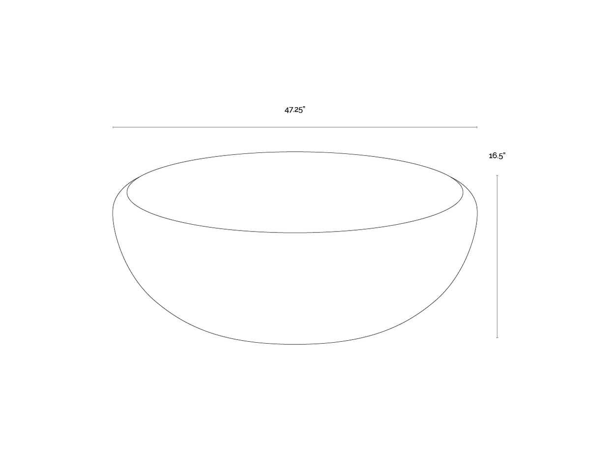 Iolite White Coffee Table
