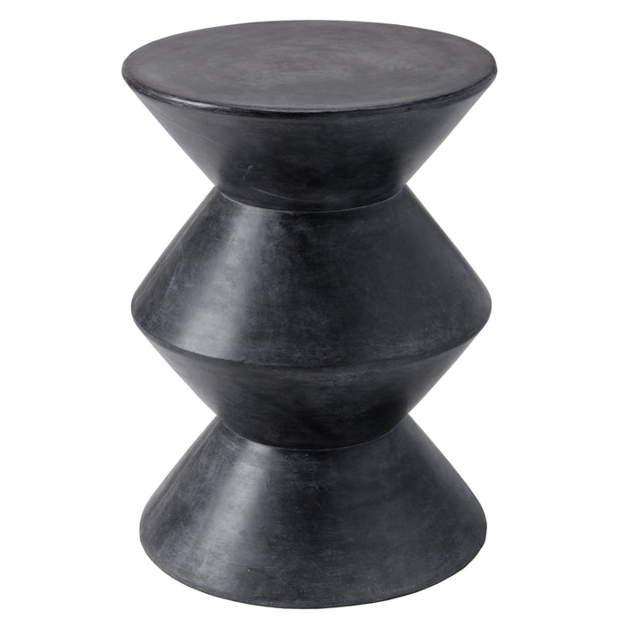Union End Black Table