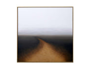 Autumn Silence 48" X 48" - Gold Floater Frame