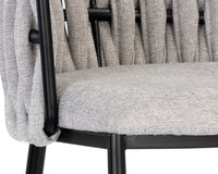 Sarai Belfast Heather Grey Counter Stool