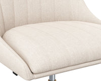 Halden Office Beige Linen Chair