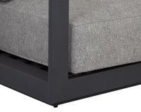 Tavira Charcoal - Lanikai Salt and Pepper Sofa