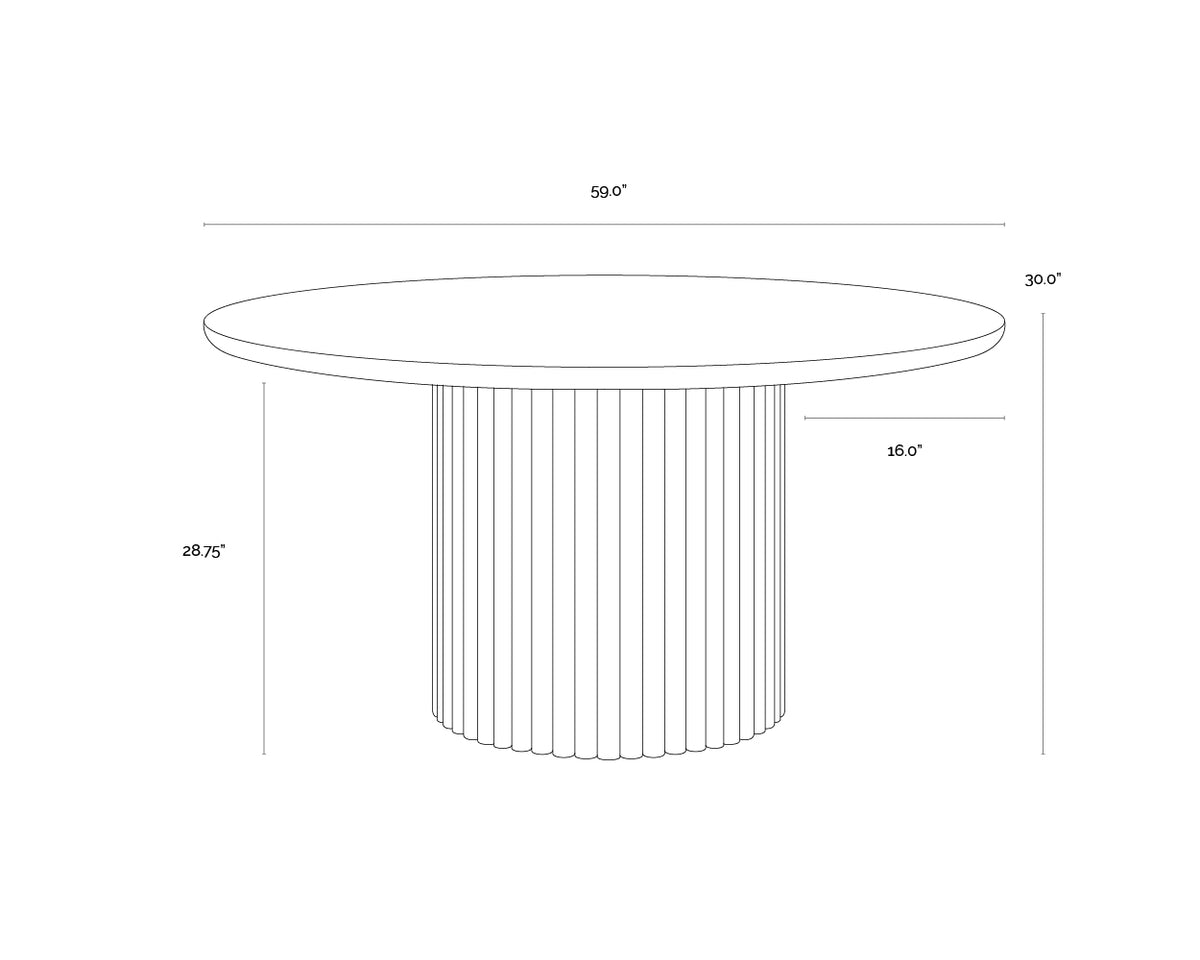 Banyan 59" Dining Table