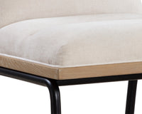 Abilene Polo Club Muslin Counter Stool