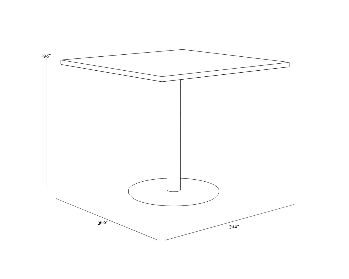 Corina Bistro 36" Table
