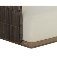 Ravenna Cream & Grey Rope Sofa