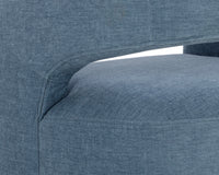 Lloret Wheeled Dining Danny Iceberg Armchair