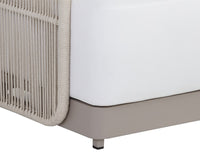 Allariz Greige - Stinson White Sofa