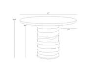 Alanya Round - 44" Dining Table