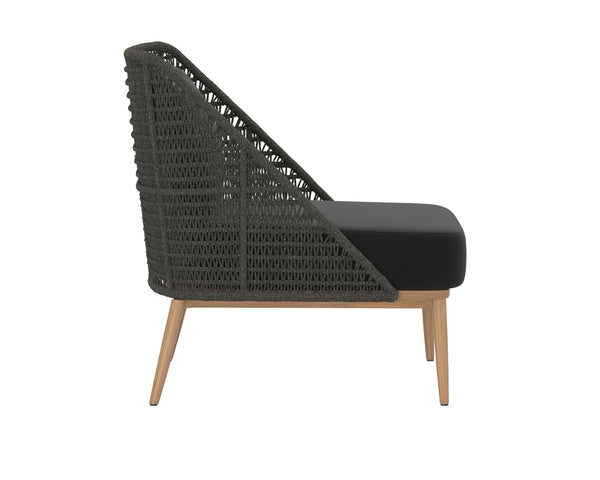 Andria Arashi Black Lounge Chair