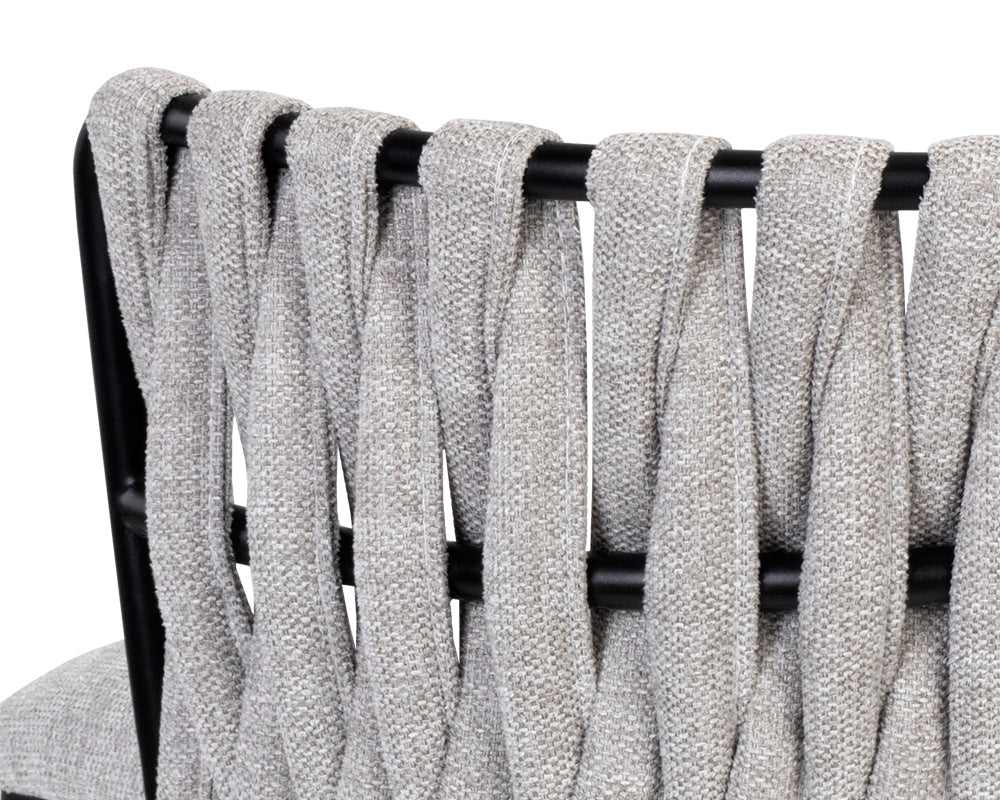 Sarai Belfast Heather Grey Counter Stool