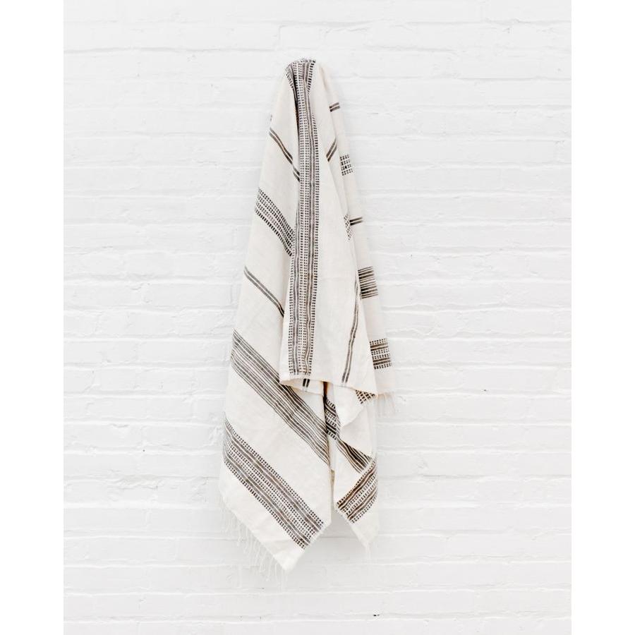 Aden Cotton Bath Towel or Throw - Assorted Colors