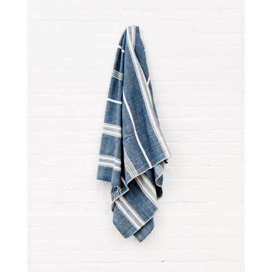 Aden Cotton Bath Towel or Throw - Assorted Colors