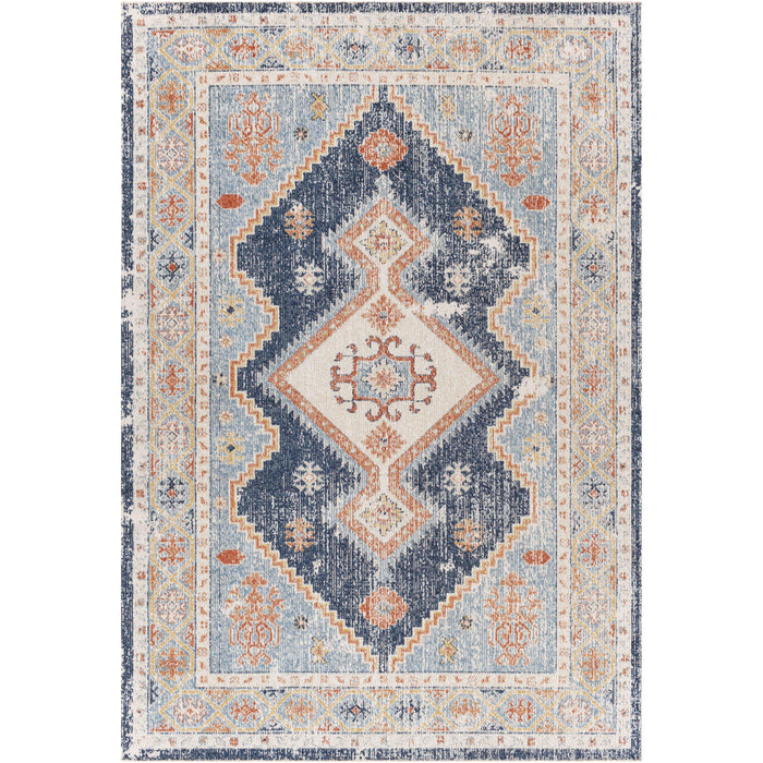 Huntington Beach Navy & Denim Rug
