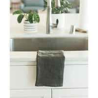 Stone Washed Linen Tea Towel