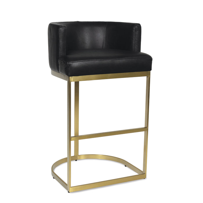 Owen Leather Counter and Bar Stool