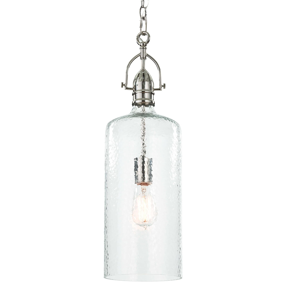 Bar Pendant Polished Nickel