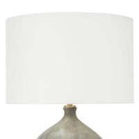 Dover Ceramic Table Lamp - Lamp Base Detail | Bone & Brass