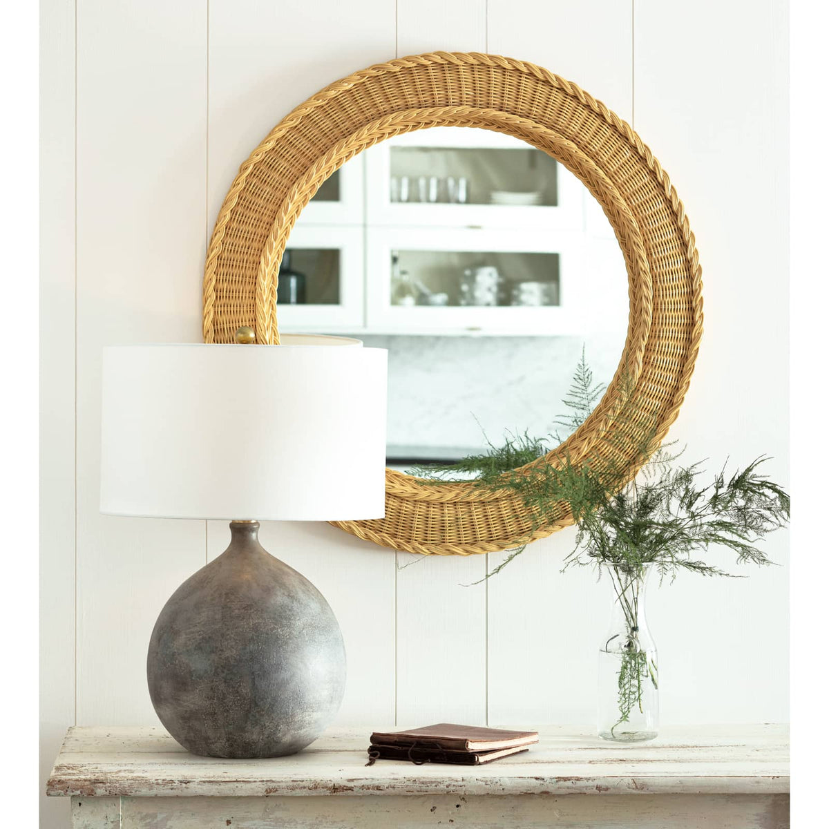 Dover Ceramic Table Lamp - Lamp Detail | Bone & Brass