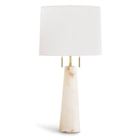 Austen Alabaster Table Lamp | Bone & Brass