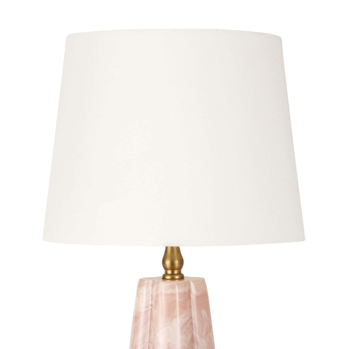 Joelle Mini Lamp - Lamp Detail | Bone & Brass