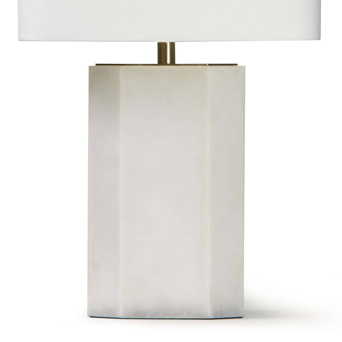 Grace Alabaster Table Lamp - Lamp Shade Detail | Bone & Brass