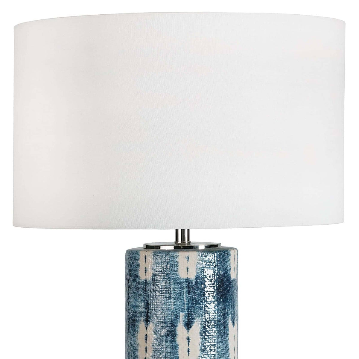 Mali Ceramic Table Lamp - Lamp Base Detail | Bone & Brass