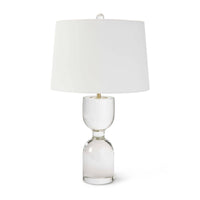 Joan Crystal Table Lamp Large | Bone & Brass